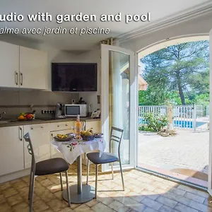 Appartement Quiet Studio With Garden And Pool - Dodo Et Tartine, Peypin